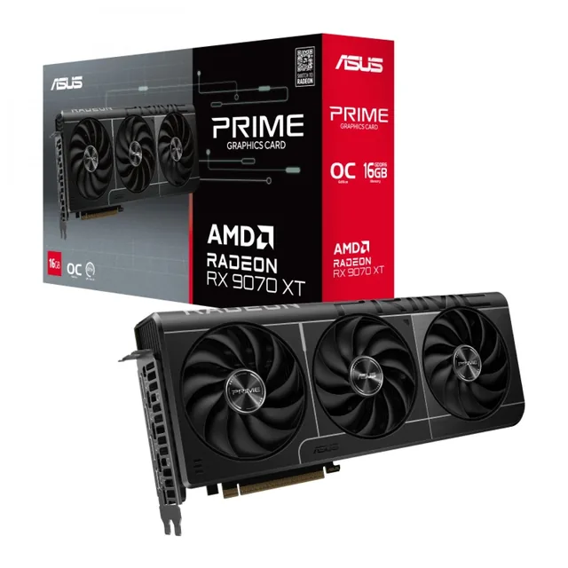 VGA ASUS Prime OC RX 9070 XT 16GB