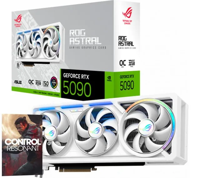 VGA ASUS ROG Astral OC White RTX 5090 32GB