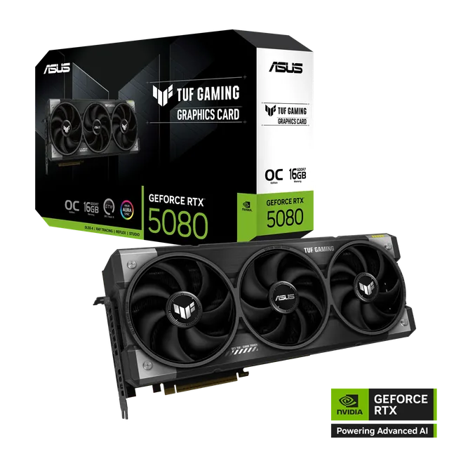 VGA ASUS TUF OC RTX 5080 16GB