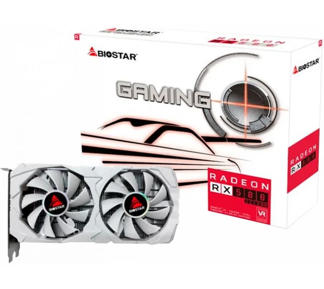 VGA Biostar Gaming White RX 580 8GB