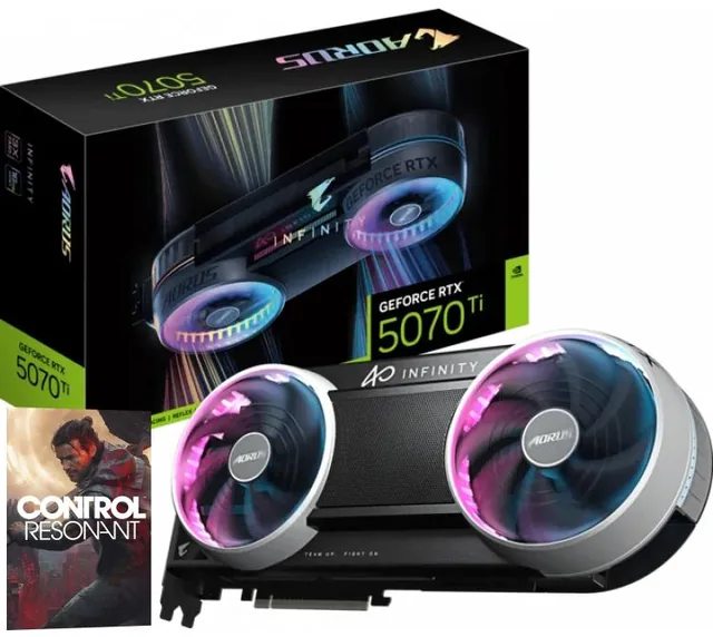 VGA Gigabyte AORUS RTX 5070 TI 16GB