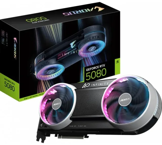 VGA Gigabyte AORUS Black RTX 5080 16GB