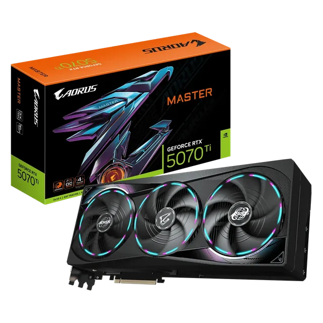 VGA Gigabyte AORUS Master OC RTX 5070TI 16GB