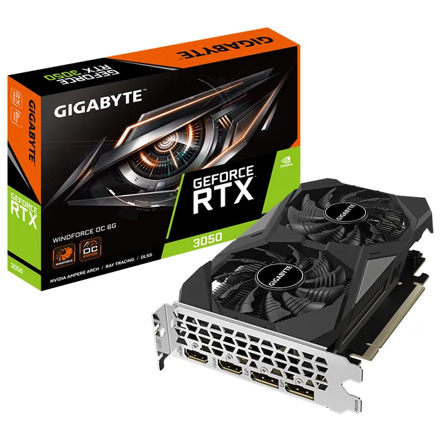 VGA Gigabyte Windforce OC RTX 3050 6GB