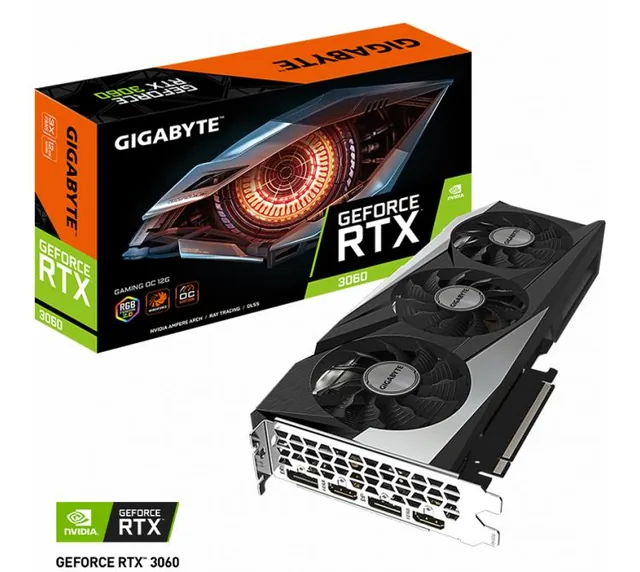 VGA Gigabyte Gaming OC RTX 3060 12GB