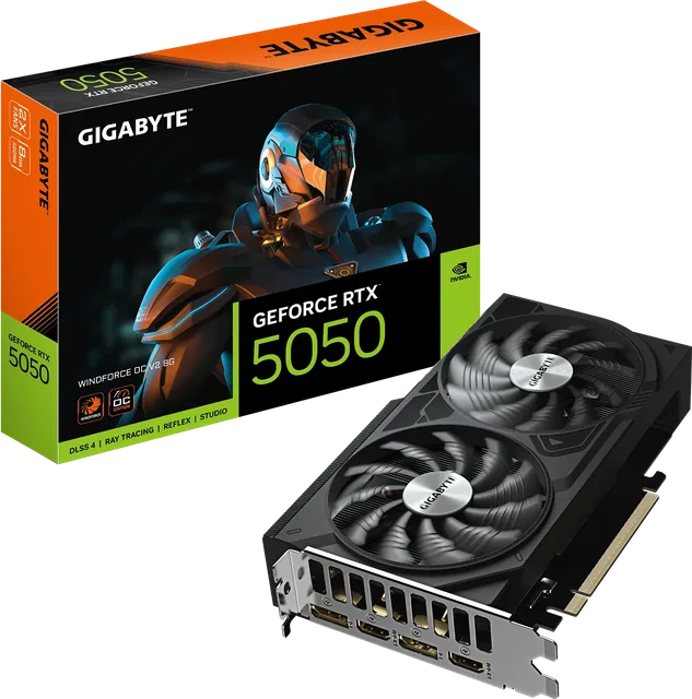 VGA Gigabyte Windforce OC RTX 5050 8GB