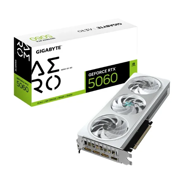 VGA Gigabyte Aero OC White RTX 5060 8GB