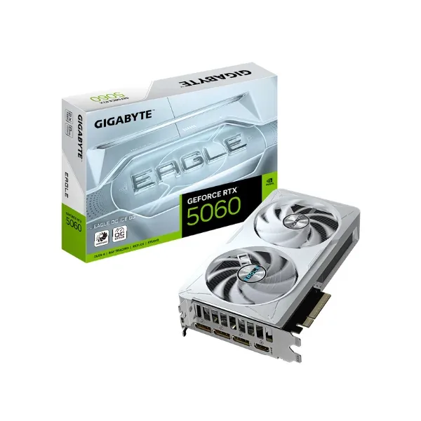 VGA Gigabyte Eagle OC ICE White RTX 5060 8GB