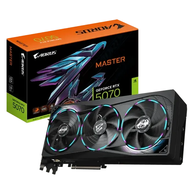 VGA Gigabyte AORUS Master RTX 5070 12GB