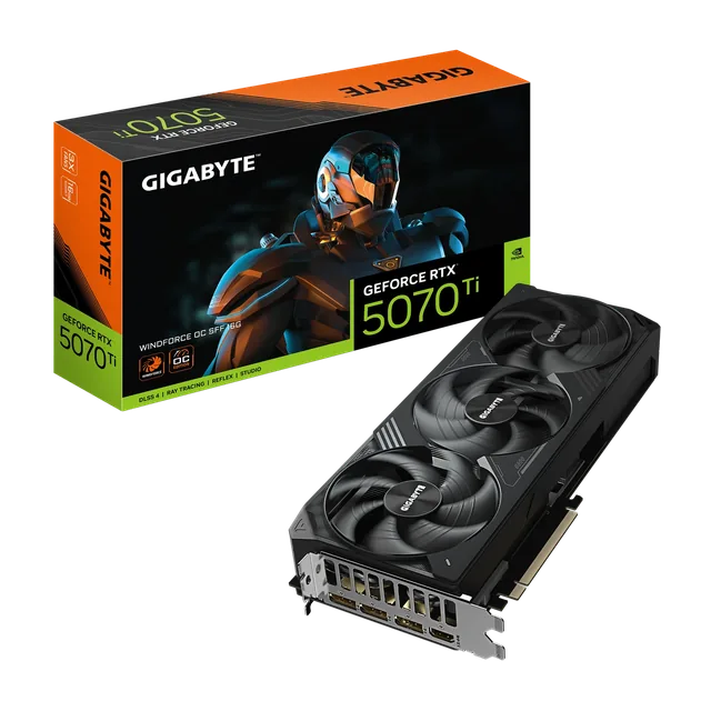 VGA Gigabyte Windforce OC RTX 5070 TI 16GB