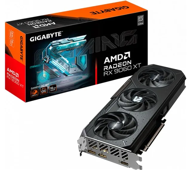VGA Gigabyte Gaming OC RX 9060 XT 16GB