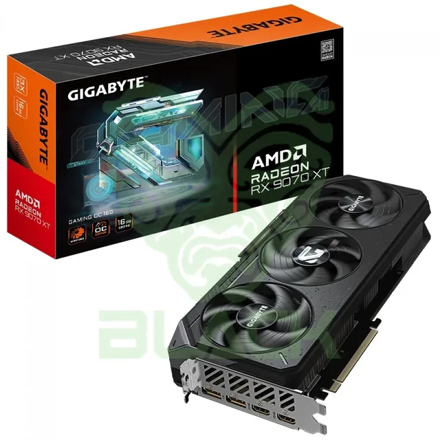 Placa De Video Gigabyte Radeon Rx 9070 Gaming Oc 16g Gddr6