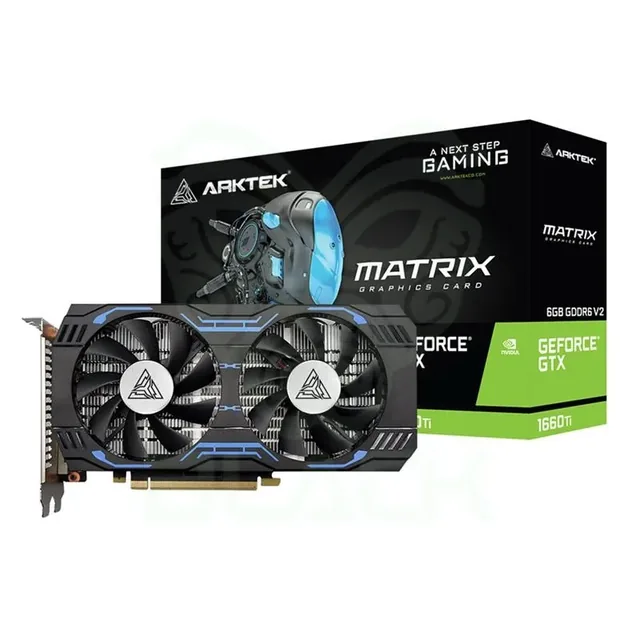 VGA Arktek Dual GTX 1660 TI 6GB