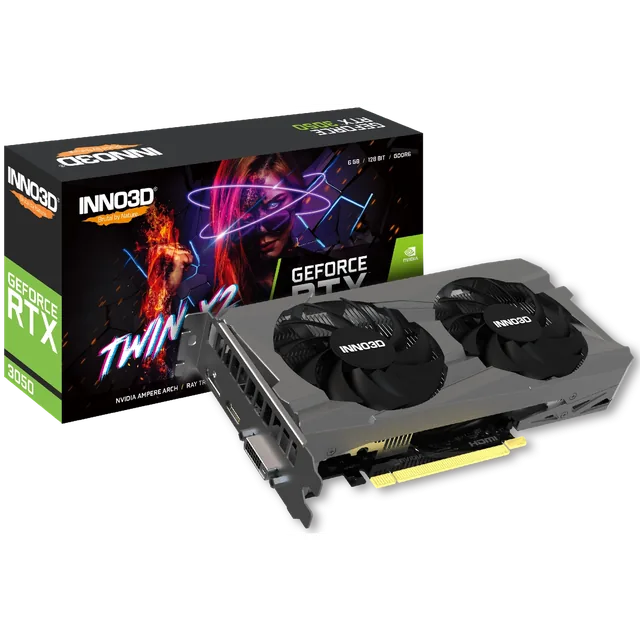 VGA Inno3D Twin 2X RTX 3050 6GB