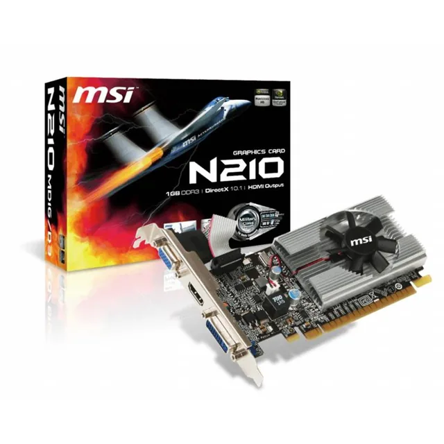 VGA MSI Low Profile GT 210 1GB