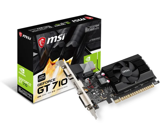 VGA MSI Low Profile GT 710 2GB