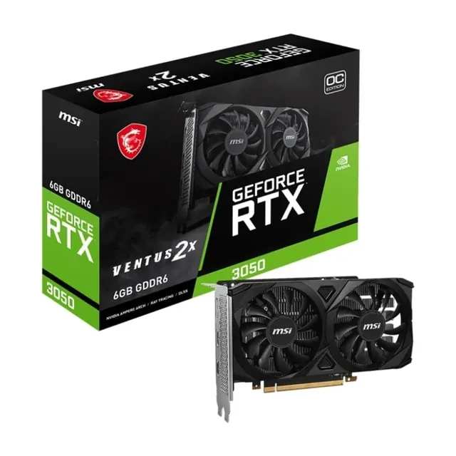 VGA MSI Ventus 2X OC RTX 3050 6GB