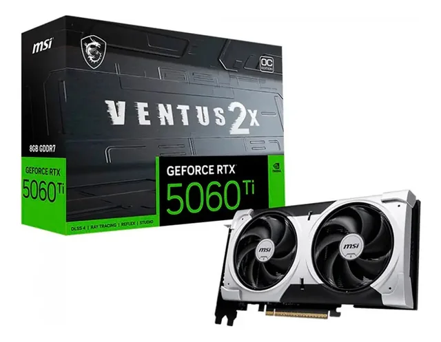VGA MSI Ventus 2X OC RTX 5060 TI 8GB