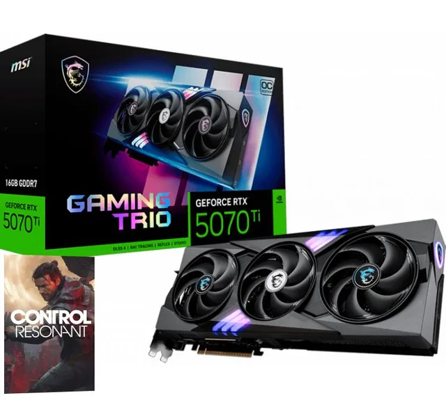 VGA MSI Gaming Trio OC RTX 5070 TI 16GB