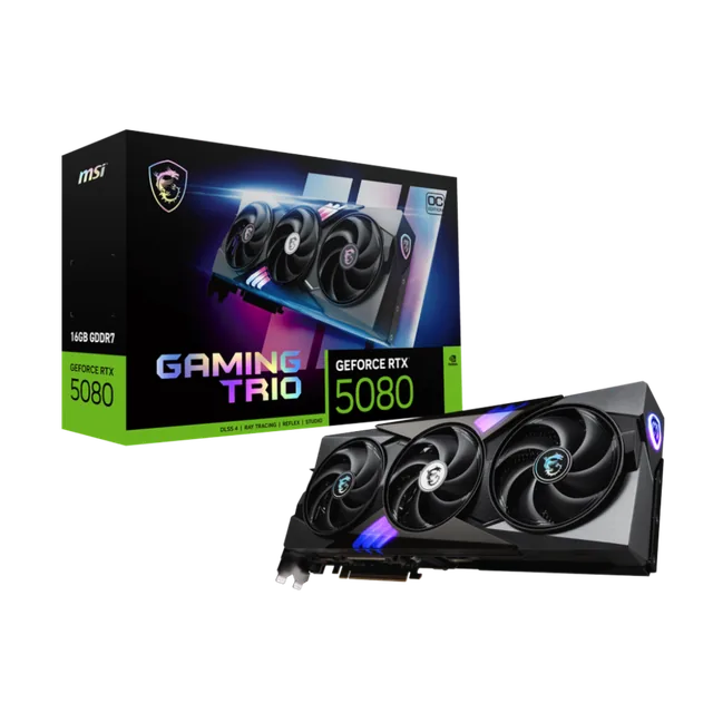 VGA MSI Gaming Trio OC RTX 5080 16GB