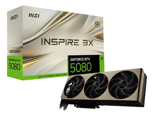 VGA MSI Inspire 3X OC RTX 5080 16GB
