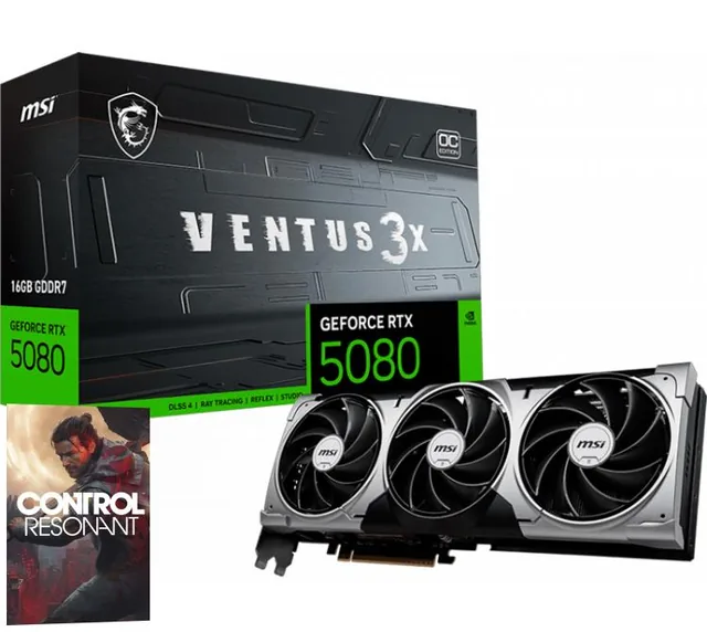 VGA MSI Ventus 3X OC RTX 5080 16GB