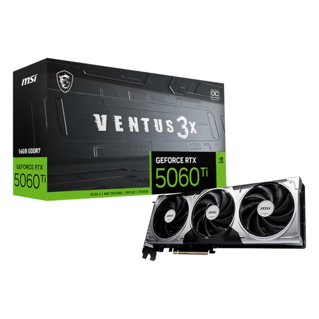 VGA MSI Ventus 3X RTX 5060 TI 16GB