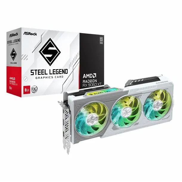 VGA ASRock Steel Legend OC RX 9060 XT 8GB
