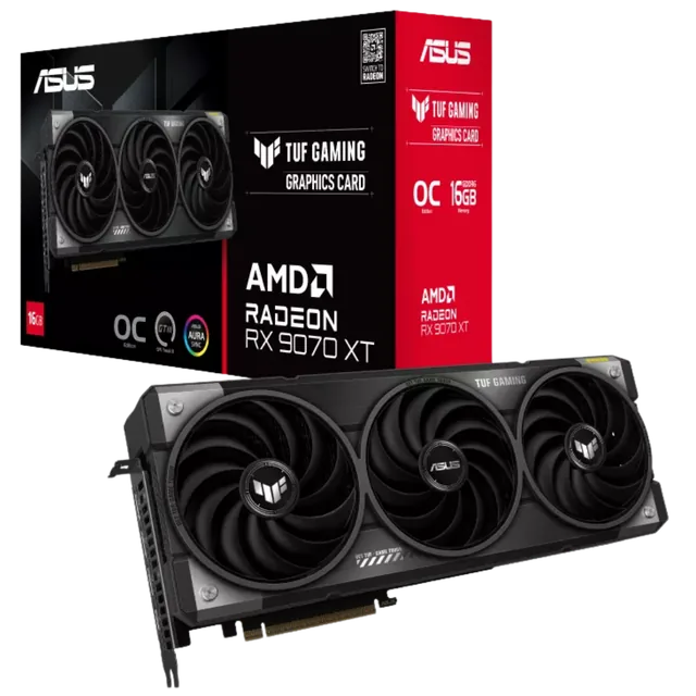 VGA ASUS TUF OC RX 9070 XT 16GB