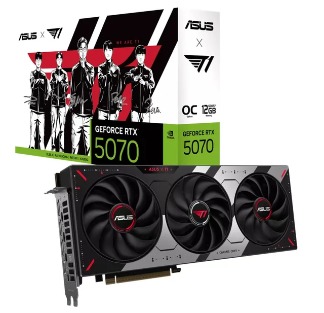 Placa De Video Rtx 5070 ASUS Nvidia T1 O12G