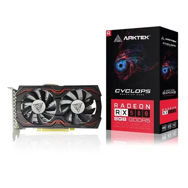 VGA Arktek Dual RX 580 8GB
