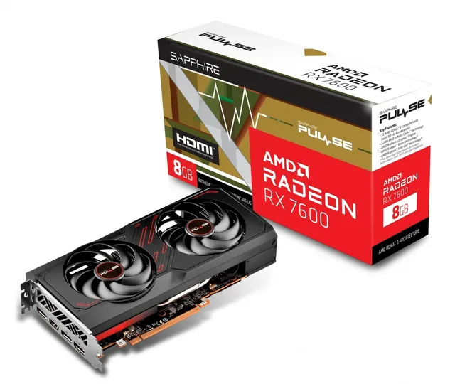 VGA Sapphire Pulse RX 7600 8GB