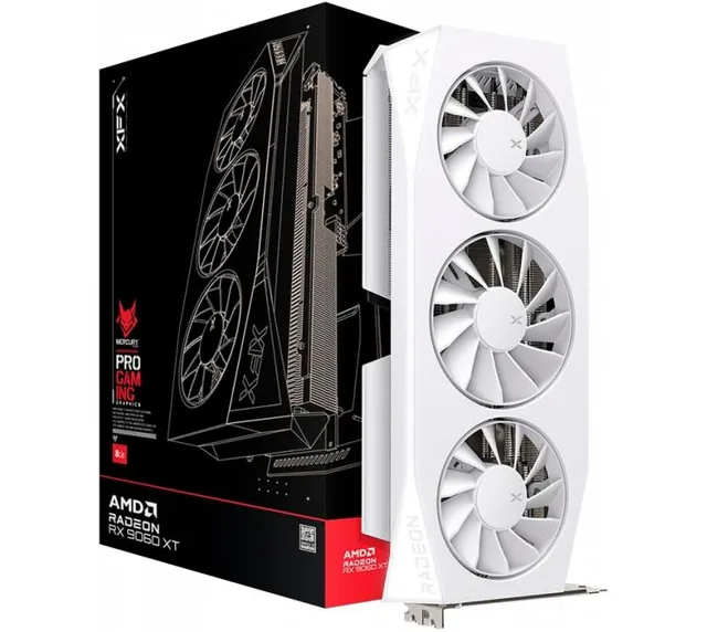 VGA XFX Gaming OC White RX 9060 XT 16GB