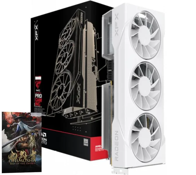 VGA XFX Swift OC White RX 9070 GRE 12GB
