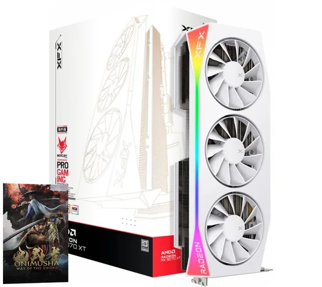 VGA XFX Gaming OC White RX 9070 XT 16GB