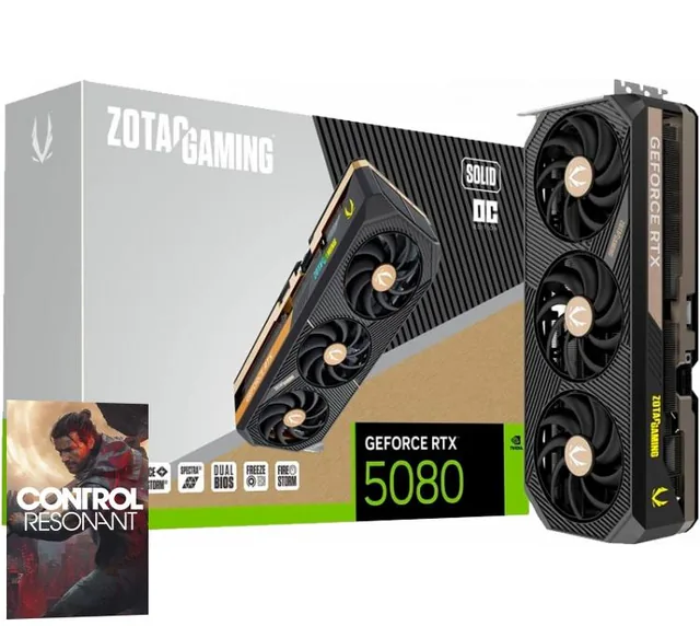 VGA Zotac Solid Core OC RTX 5080 16GB