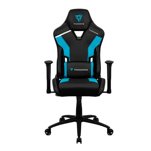 SILLA GAMER AEROCOOL THUNDERX3 TC3 AZURE BLUE