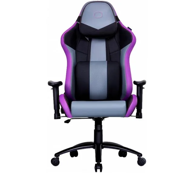 Silla Gamer Cooler Master Caliber R3 Black/Purple 2D (Peso MAX. 150Kg)