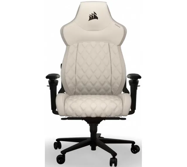 Silla Gamer Corsair TC500 LUXE Frost Blanco 5D (Peso MAX. 120kg)