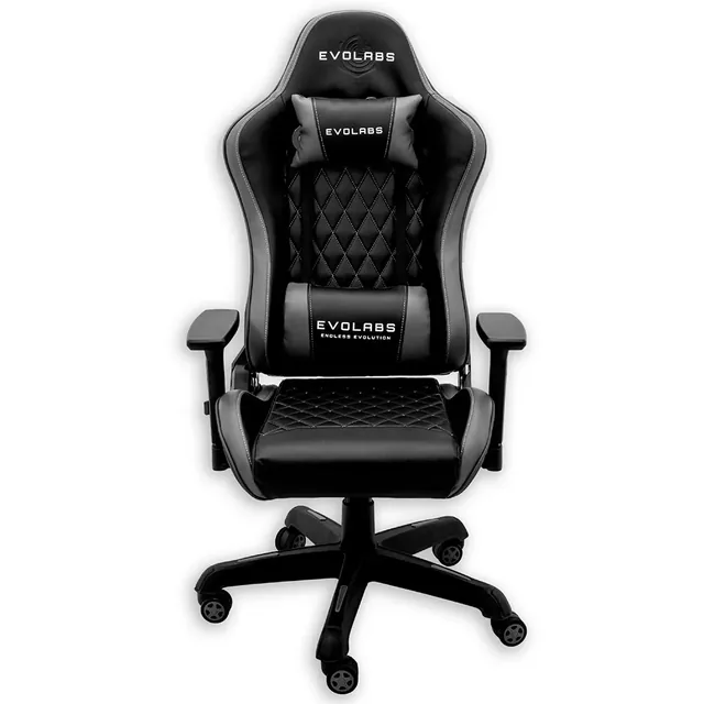 Silla Gamer Evolabs Graphen One EVOCHR-500GO Negra