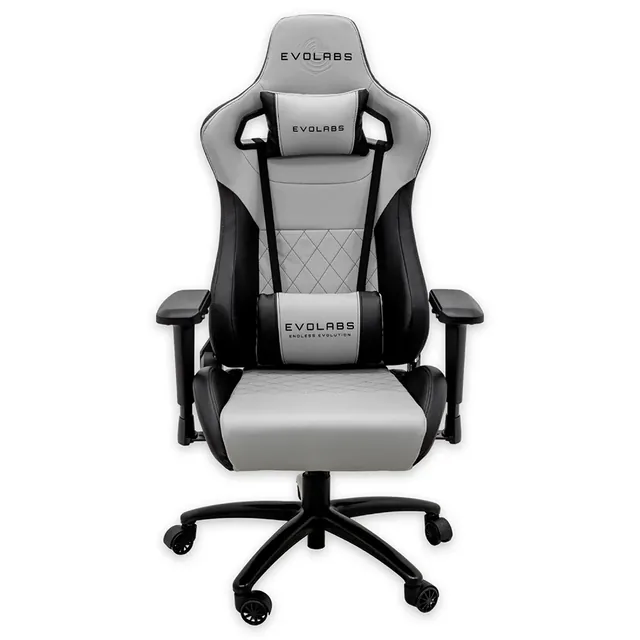 Silla Gamer Evolabs Vanguard Elite EVOCHR-700VE Gris/Negra