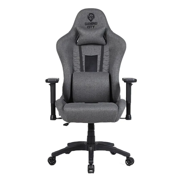 Silla Gamer Gamingcity Gc-Sl01 Negra Ergonómica 150Kg