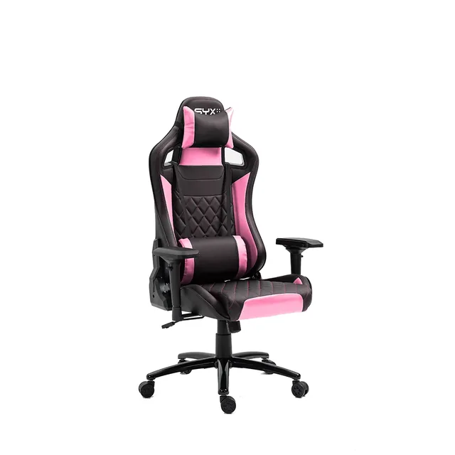 Silla Gamer SYX CH-451 Rosa Negro