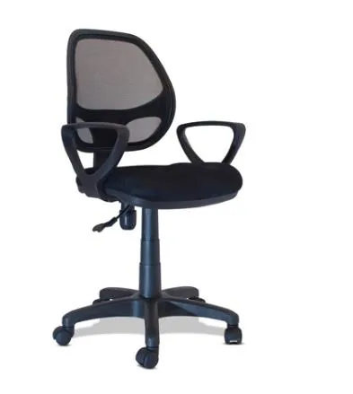 Silla Secretarial Xtech Marsella Negra Con Reposabrazos y Altura Regulable (AM160GEN98)