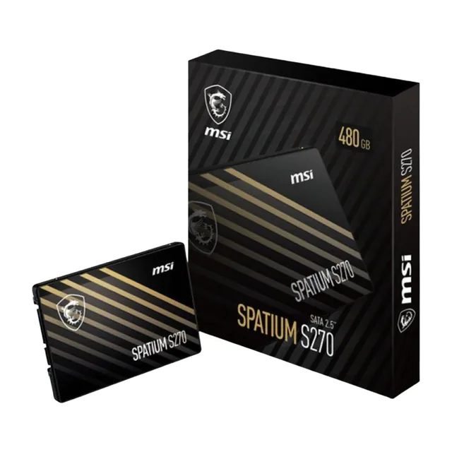 SSD 480GB MSI SPATIUM S270 SATA 6.0GB/S