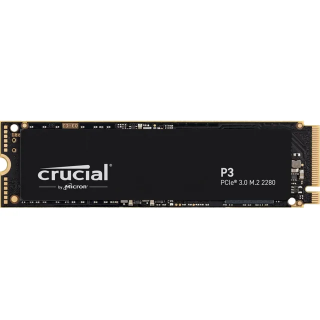 SSD Crucial P3 M2 500GB 3500MB/s
