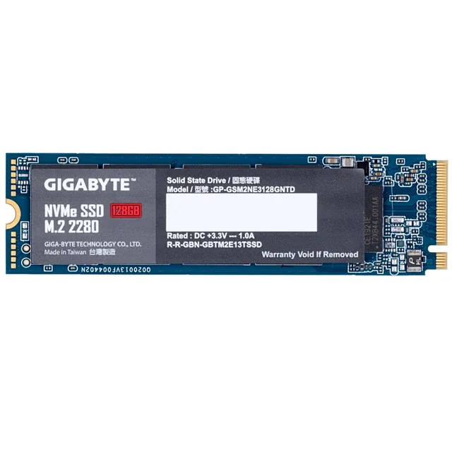 SSD Gigabyte 128GB M.2 Gen3 1700mb/s