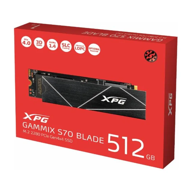 SSD M.2 NVME 512GB G4 XPG GAMMIX S70 BLADE