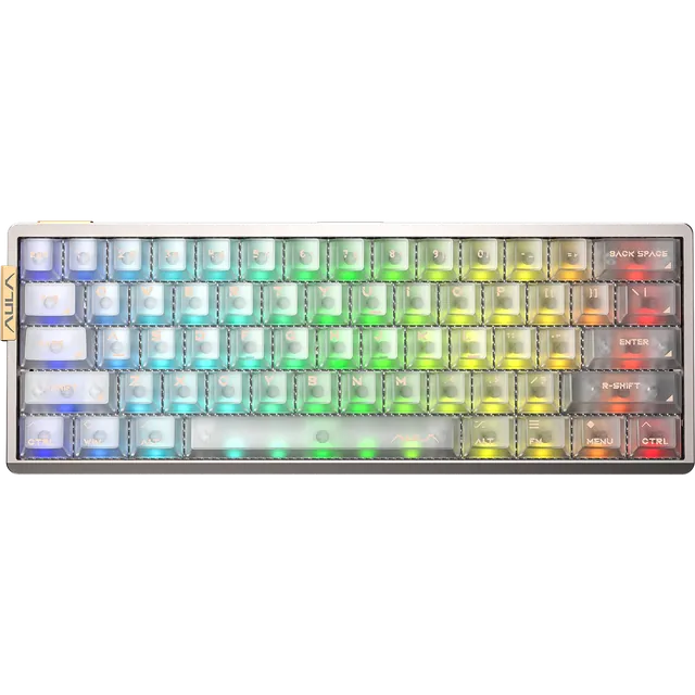 Teclado AULA AG60 Pro - Silver Wired