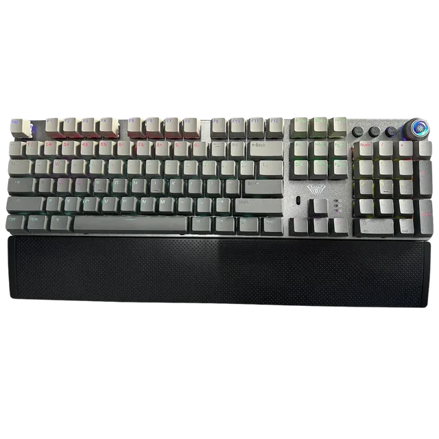 Teclado Aula F2088air Grey Sw Red InglÉs